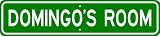 DOMINGO ROOM SIGN - Personalized Gift Boy or Girl, Aluminum