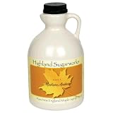 Highland Sugarworks Maple Syrup, Medium Amber, 32-Ounce Jug