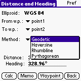 GPScalc downloadable Software