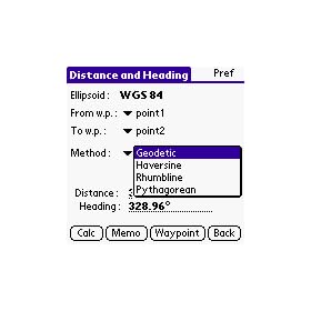 GPScalc downloadable Software