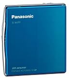 Panasonic SJ-MJ99-A ポータブルMDプレーヤー ブルー