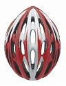 Giro Eclipse Bike Helmet (Red/white, Medium)