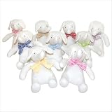 Tadpoles Gingham Elephant Stuffed Animal Color: Green