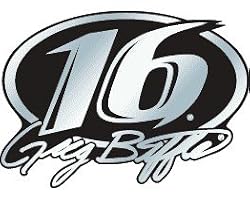 Greg Biffle Silver Auto Emblem - NASCAR Sports Merchandise