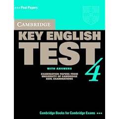 Cambridge Key English Test 4 Self Study Pack: Level 4 (KET Practice Tests)