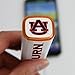 NCAA Auburn Tigers APU 2200JX USB Mobile Charger, White