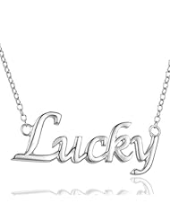 Sterling Silver Lucky Necklace