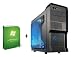HeidePC® Gaming - VULCAN Pro - Lan Party SPIELER PC Sandy Bridge 1155 (Intel Quad Core i7-3770K mit offenen Multiplikator (4x 3.5) und 4x 3.9 GHz im TurboBoost) Wasserkühlung Antec H2O 920 Wartungsfrei, ASUS P8Z77-M PRO, 8GB DDR3, Nividia Geforce GT 440 1 GB, 1 TB HDD SATAIII 6GB/s, SSD 120 GB OCZ Agility 3 SATA III, 24x DVD±RW Brenner mit Lightscribe, 10x Bluray Brenner, Xilence 600W 80+ sehr leise, NZXT Vulcan LAN Gaming Case, 2x Lüftersteuerung, inkl.Win7 HP 64 bit