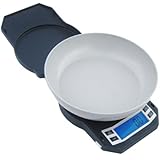 American Weigh Scales LB-3000 Compact Digital Scale with Removable Bowl, 3000 by 0.1 G