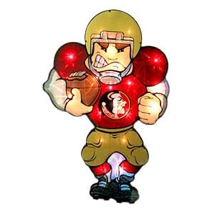 Florida State Seminoles 20 Double Sided Window Light-Up Player