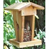 Stovall Wood Peanut Sunflower Feeder With 1 4 Inch Mesh