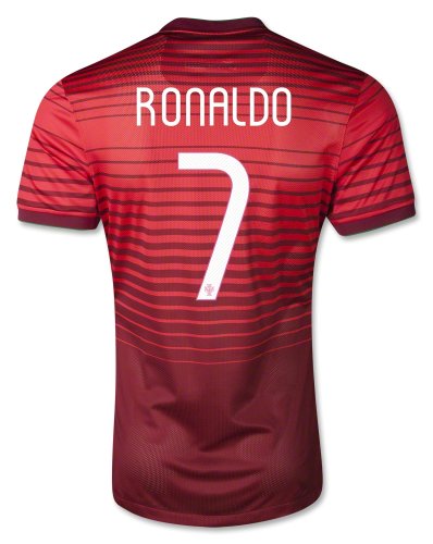 Portugal 2014 Kid Soccer #7 Ronaldo Jersey with Free Matching Shorts Set