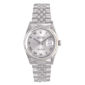 Rolex Datejust Oyster Perpetual Stainless Steel Mens Watch 16234