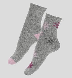2 Pairs Of Assorted Ankle High Socks With Angora