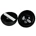 Getmore Fashionable Creative Round Bomb Shape Tissue Paper Box Holder (Black)