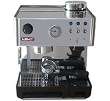 LELIT PL042 LET Classic Style Espresso Maker with integrated Coffee Grinder