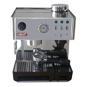 LELIT PL042 LET Classic Style Espresso Maker with integrated Coffee Grinder