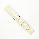 松重オリジナルYK804I 20mm 牛革型押し アイボリー色