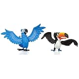 Rio Movie Mini Figures 2Pack Blu Rafael