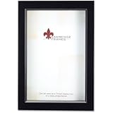 Lawrence Frames 795046 Black Wood Treasure Box Shadow Box Picture Frame, 4 by 6-Inch