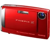 Zoom Produkt-Bild: FujiFilm FinePix Z10fd Digitalkamera (7 Megapixel, 3-fach opt. Zoom, 6,4 cm (2,5 Zoll) Display) rot-metallic
