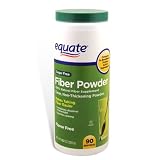 Equate - Fiber Powder, Clear Soluble, 90 Servings, 12.3 oz (Compare to Benefiber)