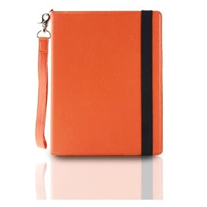 TUNEWEAR iPad用レザーケース TUNEFOLIO for iPad オレンジ TUN-PD-000008