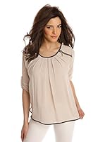 Star made with Swarovski Elements Blusa (Beige)