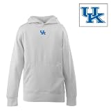 Kentucky Wildcats Hoodie Sweatshirt - NCAA Antigua Youth Signature Hood White
