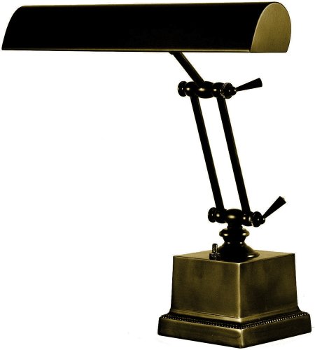 House of Troy P14-202-81 13-Inch Portable Desk/Piano Lamp Mahogany Bronze On Sale