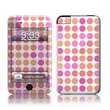 Dots Peach Design iPod touch Protector Skin Decal Sticker
