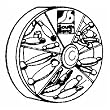 South Bend Sporting Goods 180-FP Worm Weights