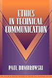 cover of Ethics in Technical Communication (Part of the Allyn & Bacon Series in Technical Communication) (Technical Communication)