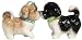 Kissing Shih Tzus Salt & Pepper Shaker Set