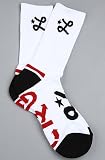 LRG Core Collection The Core Collection Crew Socks in White,Socks for Men