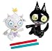 Puffy Ami Yumi Plush Cats - Tekirai and Jang Keng