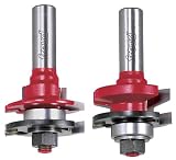 Freud 99-264 11/16-Inch Bevel Rail and Stile Bit Set
