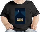 Take risks オーガニックベビーTシャツ 12 - 18 Months