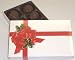 Gourmet Food : Scott's Cakes Chocolate Mint Fudge Truffles 1/2 lb. Ribbon n Holly Box