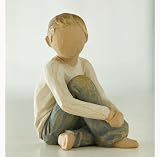 Willow Tree by Susan Lordi - Roses in My Garden Caring Child (Boy)