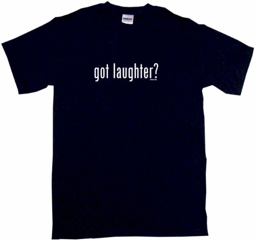 Got Laughter Women’s Tee Shirt XL-Black-Regular