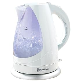 Russell Hobbs 11522 White Fenestra Glow Kettle