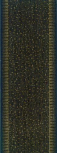 Rivington Rug Lorenzo Runner, Midnight, 2-Foot-7-Inch by 8-Foot