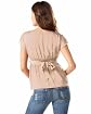 Multi Layer Top with Flower Belt Product Image