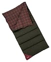 Wenzel Oversize Hollow Core Rectangular 5-Degree Sleeping Bag (Forest Green/Brown)