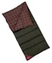 Wenzel Oversize Hollow Core Rectangular 5-Degree Sleeping Bag (Forest Green/Brown)