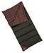 Wenzel Oversize Hollow Core Rectangular 5-Degree Sleeping Bag (Forest Green/Brown)