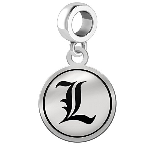Louisville Cardinals Border Round Dangle Charm
