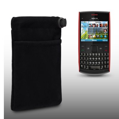 NOKIA X2-01 SOFT CLOTH POUCH CASE / COVER / BAG