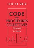 Code des proc�dures collectives 2012, comment�